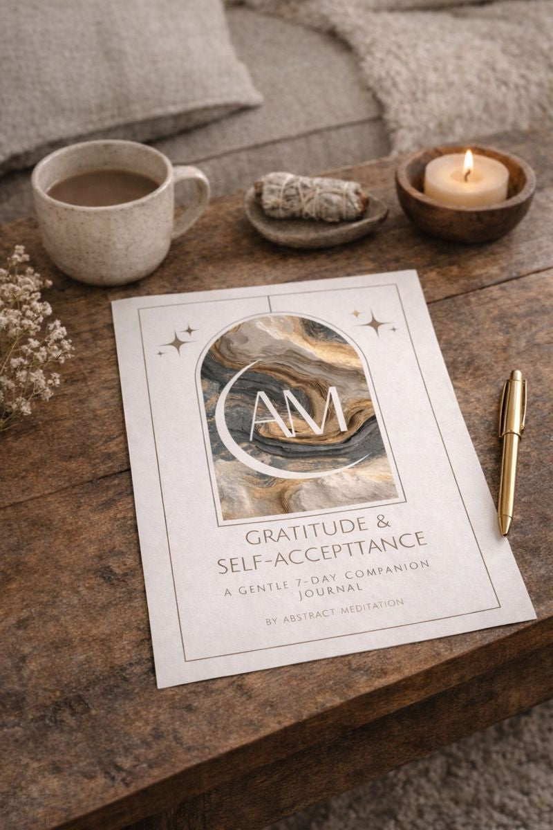 7 Day Gratitude & Self Acceptance - Companion Journal + Bonus Affirmations